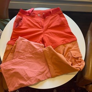 Outdoor voices convertible cargo pants, size XXS